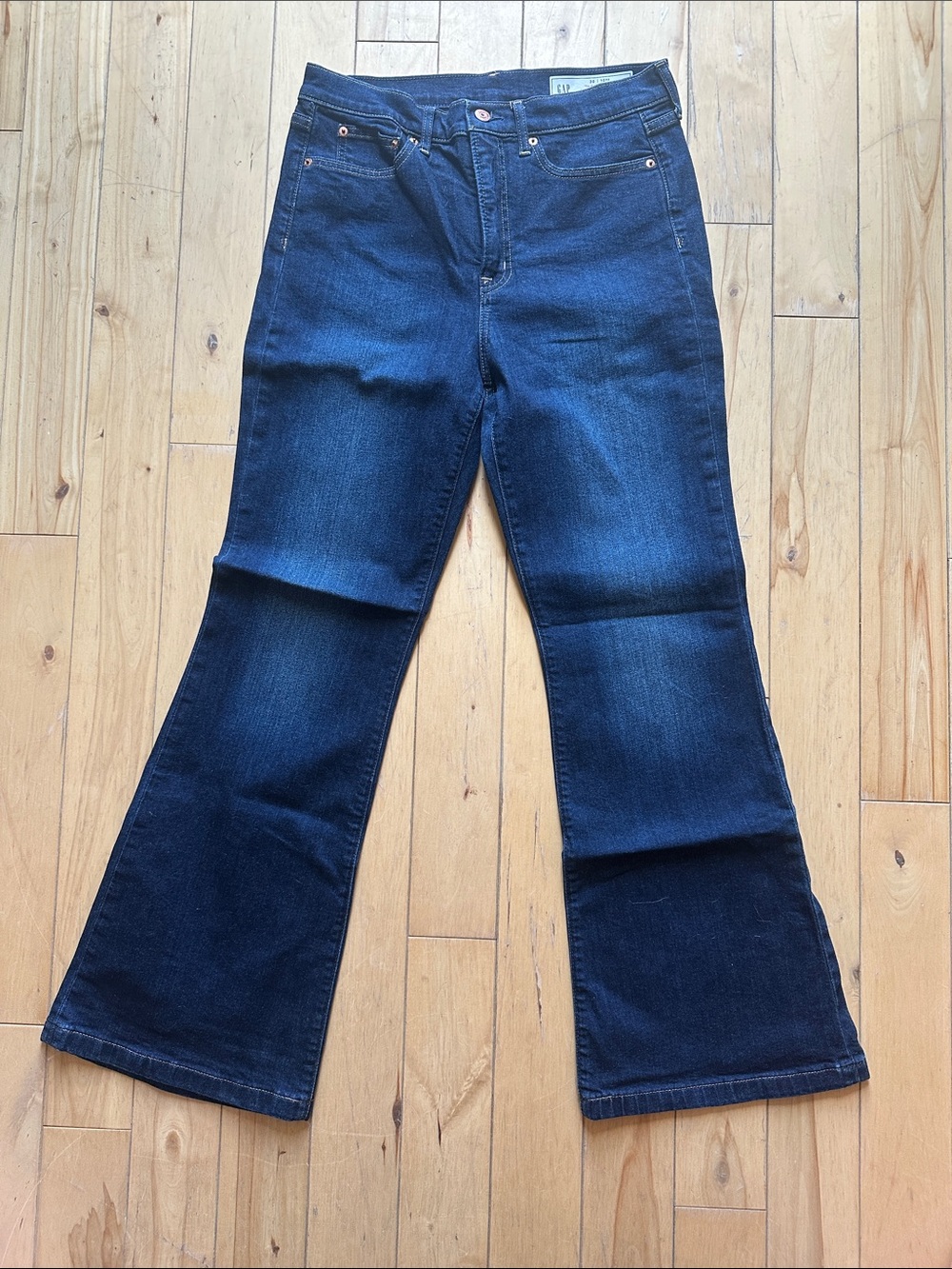GAP 70s Flare High Rise Women's Dark Indigo Jeans